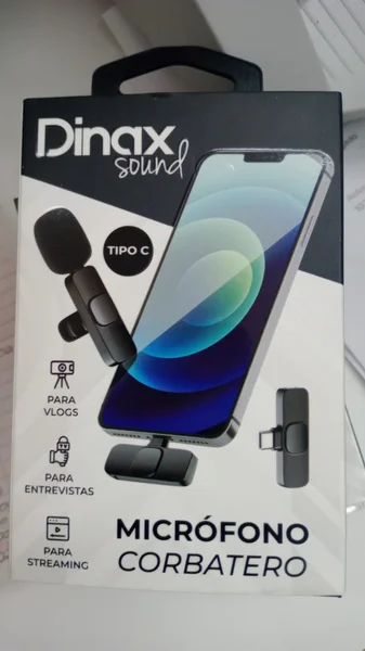 MICROFONO CORBATERO PARA CELULAR