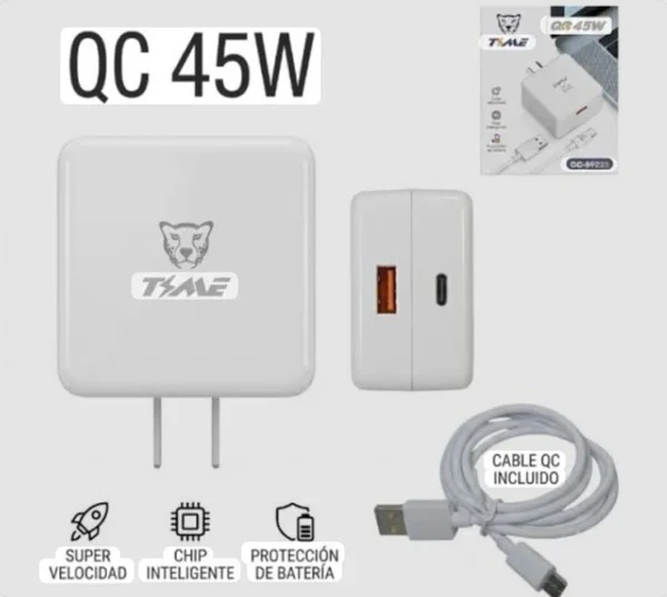 CARGADOR 45W