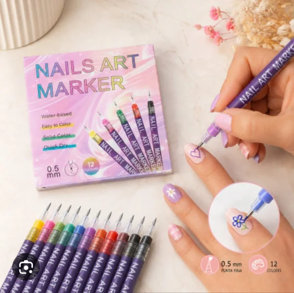 MARCADORES PARA UÑAS