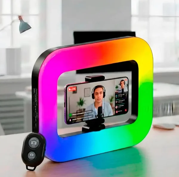 ARO LED CUADRADO RGB