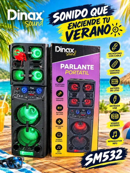 PARLANTE PORTATIL DINAX